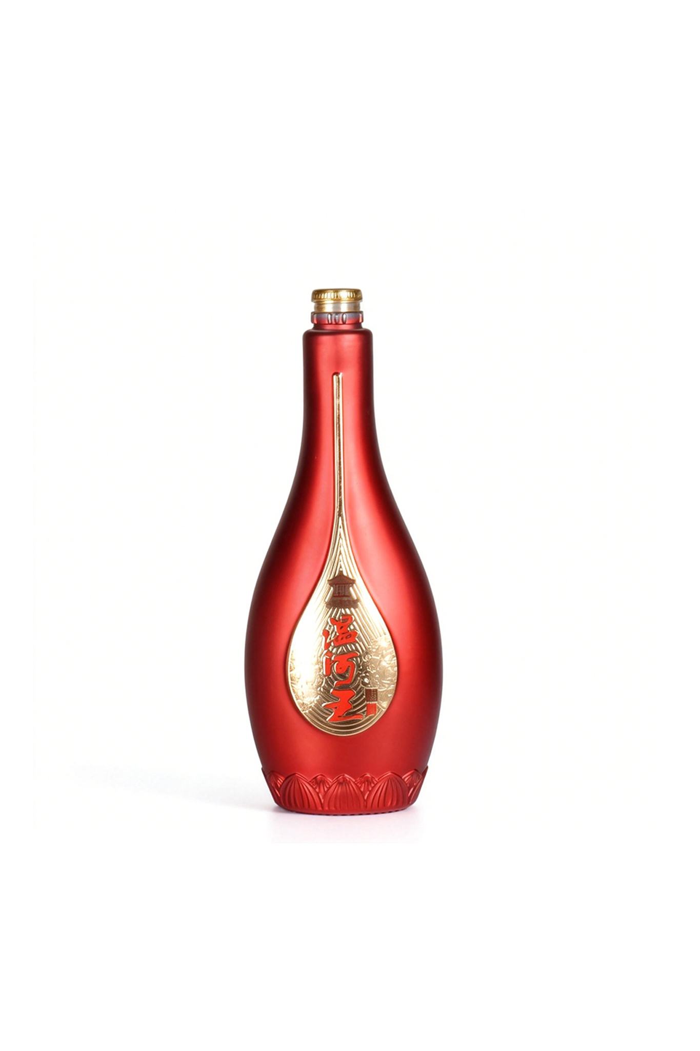 500ml水滴莲花瓶