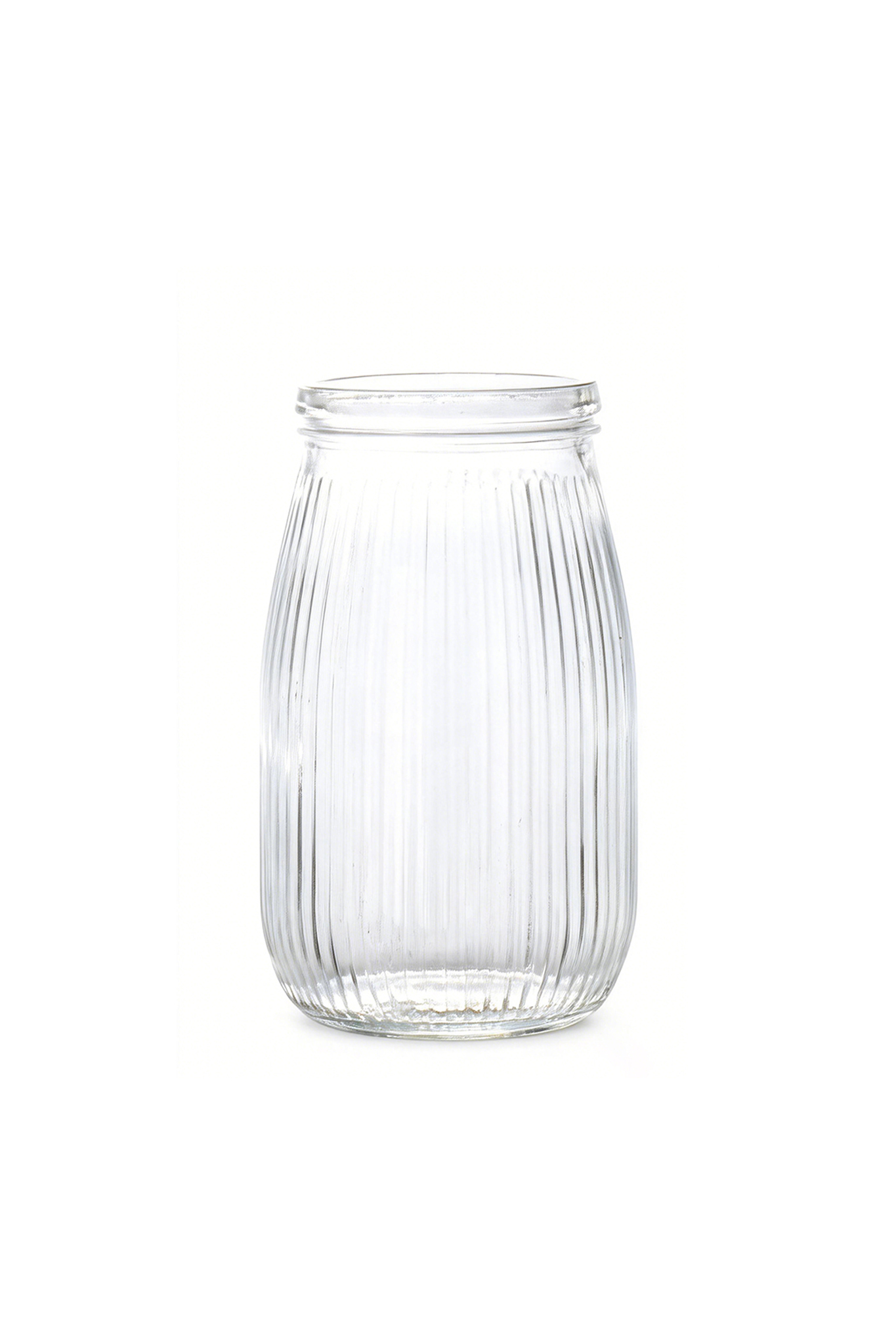 1.6L丝口条纹储物罐